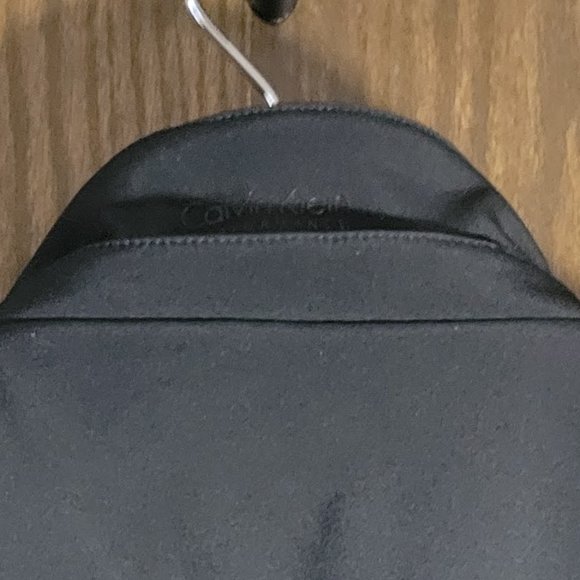 Calvin Klein Performance Jacket Black Size Medium Purple Trim - Picture 7 of 8